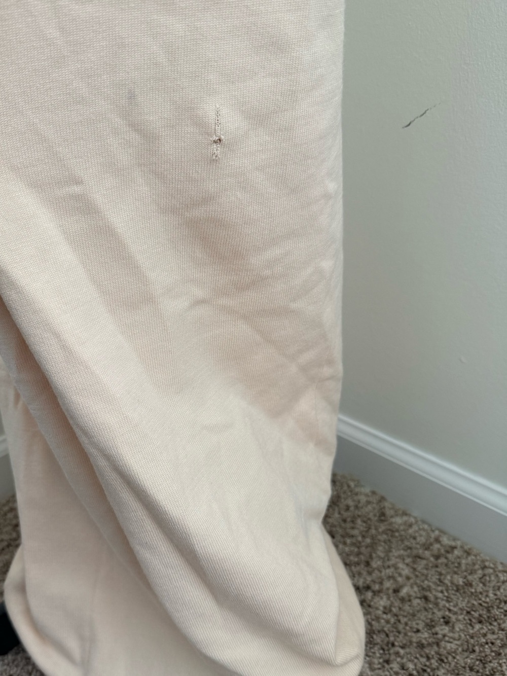 NWT Lovers + Friends Aubrey Hawaiian Maxi Long Dress Oat Size Small flaw - Picture 4 of 6